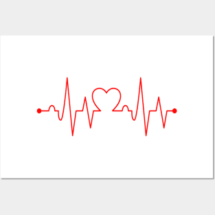 Heartbeat Posters and Art